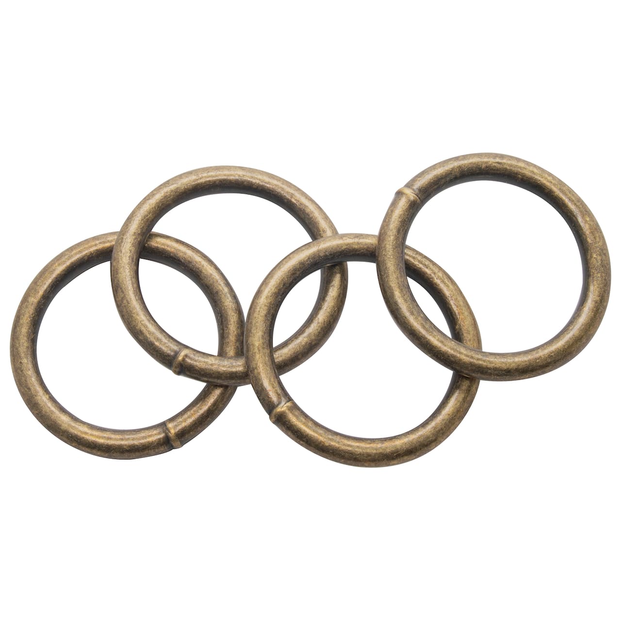 Antique Brass Round Rings by ArtMinds&#x2122;